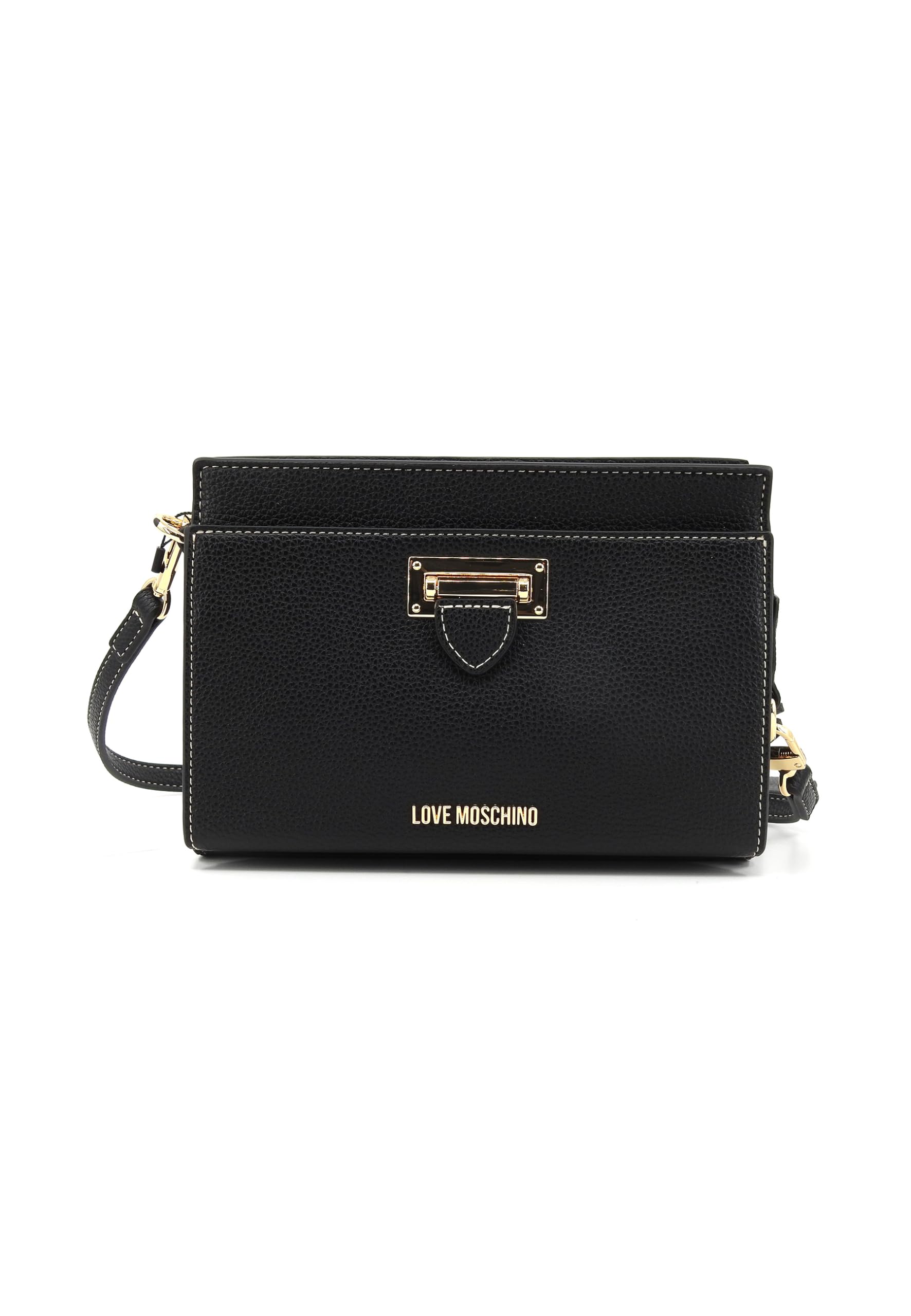 Love Moschino Damen Umhängetasche, Schwarz