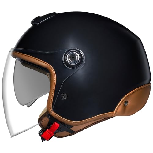 Nexx Y.10 Sunny Jetmhelm (Black,M (57/58))