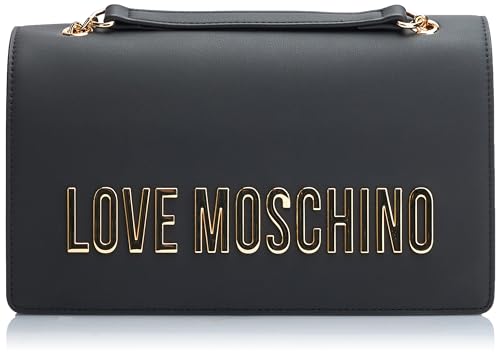 Love Moschino Damen Jc4192pp1i Schultertasche, Schwarz