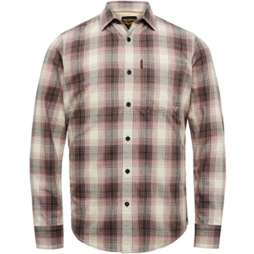 PME Legend Long Sleeve Shirt Ctn Yd Twill Che - L