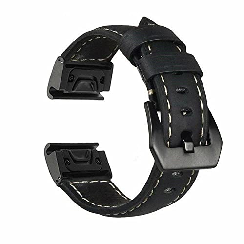 NEYENS Silikon-Schnellverschluss-Uhrenarmband für Garmin Fenix 7 7X 7S 5S 5 5X Plus 6S 6 6X Pro Epix Smartwatch Easyfit Band Armband, QuickFit 20mm, Achat