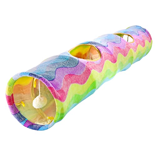 Pet For Tunnel Toys Foldable Pet For Training Interactive Fun Toy To Attract The For S Attenti Tunnel Toys For Indoor Cats