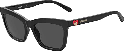 Love Moschino Damen Mol057/S Sonnenbrille, schwarz, 52