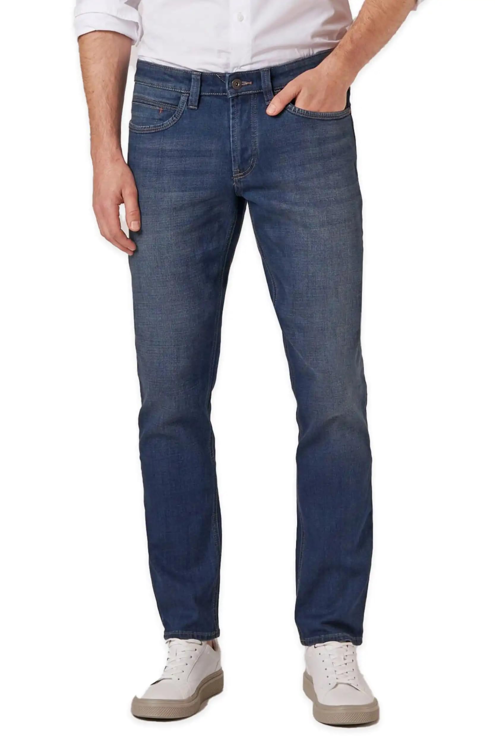 hattric Herren Cross Denim Harris Straight Jeans, Blue 42, W31/L32