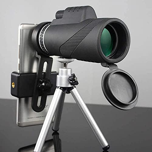 10x42 HD Kompaktes Monokular-Teleskop für Erwachsene und Kinder, tragbares, klares, leichtes, wasserdichtes Monokular-Zielfernrohr für die Vogelbeobachtung, die Jagd, Wan