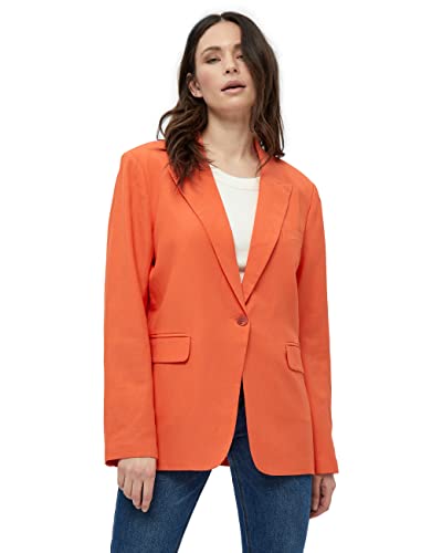 Peppercorn Damen Nadianna Einreihiger Blazer, 6676 Dusty Orange, 46