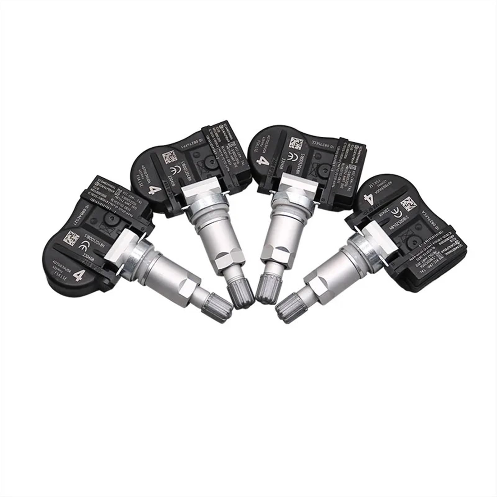 ZHjLut TPMS-Sensor Kompatibel mit Infiniti für QX50 2018-2024 TPMS Reifendrucksensor 407003VU0A(4 pcs)