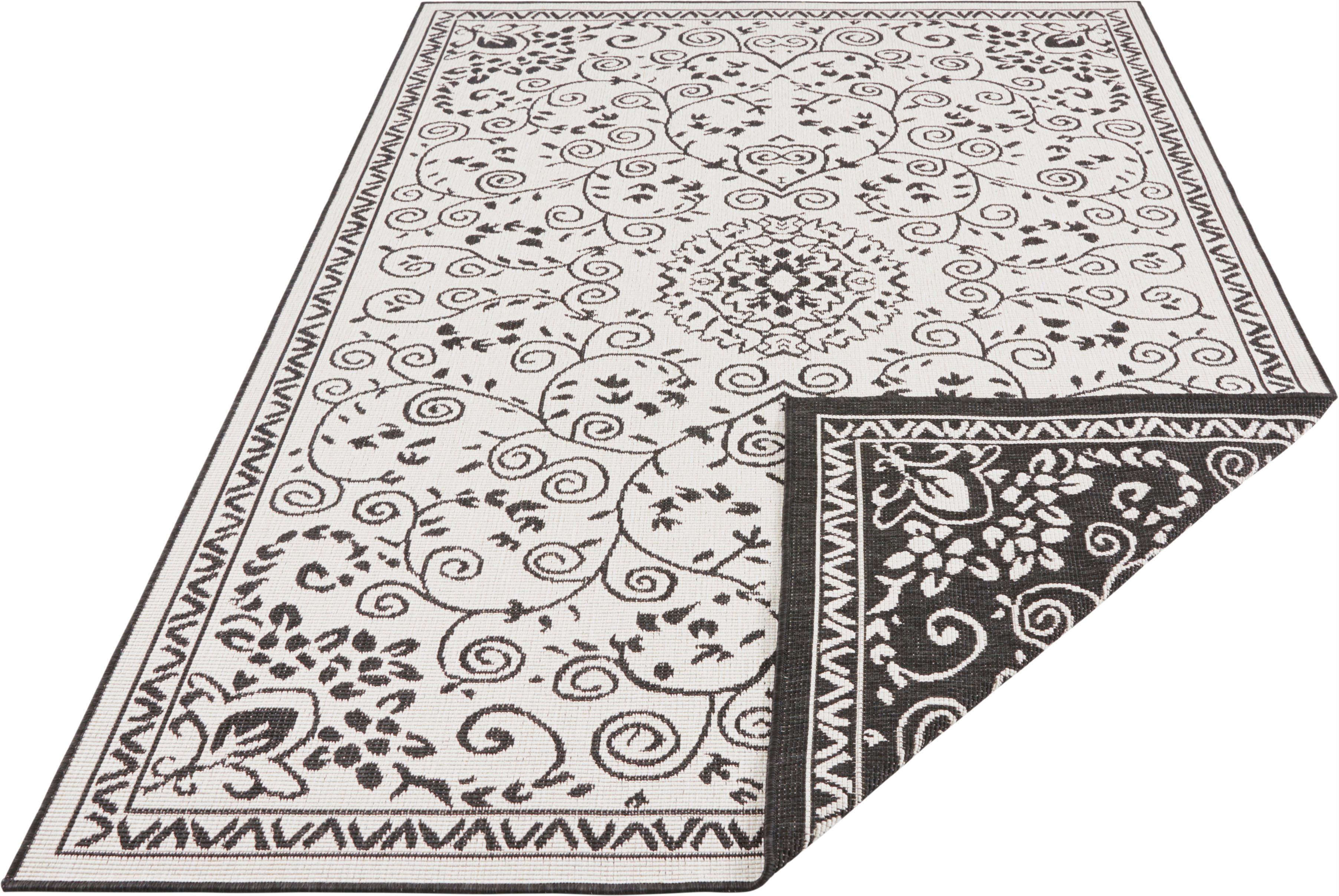 NORTHRUGS Teppich "LEYTE Wendeteppich", rechteckig, In-& Outdoor, Teppich, Vintage, Wetterfest, Balkon, Garten, Wohnzimmer 2