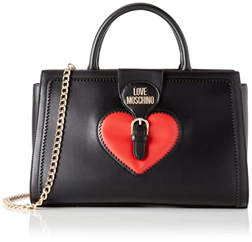 Love Moschino Damen Borsa Pu Nero Umhngetasche, Mehrfarbig