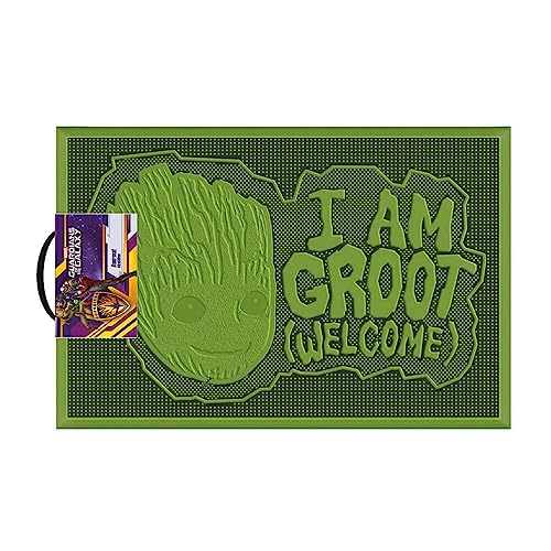 Pyramid International Marvel Guardians of the Galaxy Groot Gummi-Fußmatte, flexibel, 60 x 40 cm, für den Innen- und Außenbereich