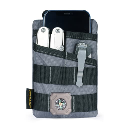 VIPERADE VE3 Pocket Organizer Tool Organizer für Männer, Nylon Pocket Organizer Aufbewahrungs EDC Ausrüstung,, organisiert zu bleiben, Taschenlampe, taktischer Stift