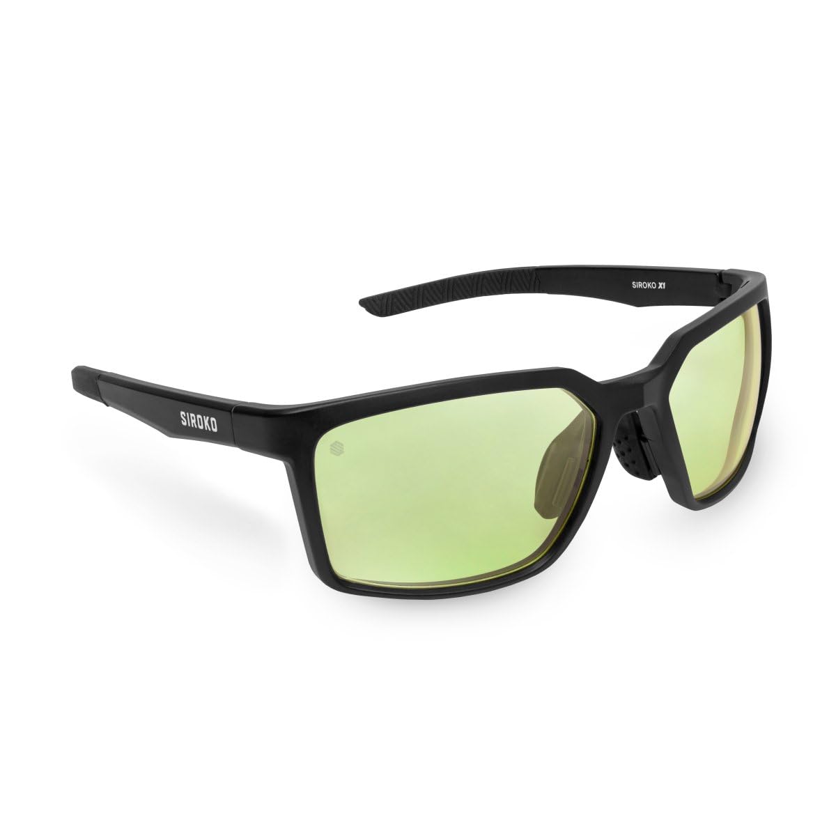 SIROKO - Selbsttönende Sportbrille X1 Photochromic AnetoSchwarz/Grün