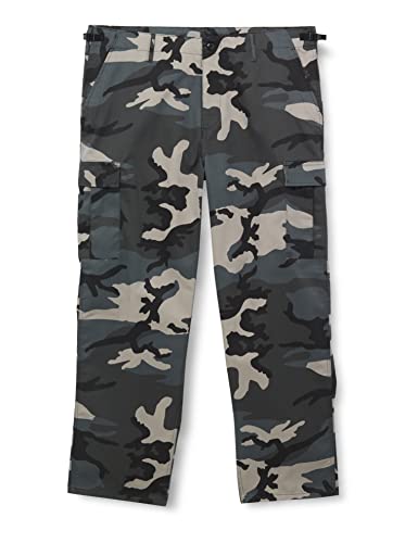 Mil-Tec Us Ranger Hose Typ BDU Armee Hose Männer, Dark Camo, L