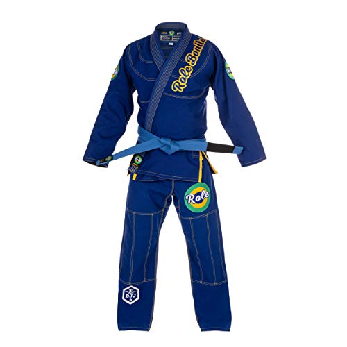 Role Bonito BJJ Gi Herren Blau - Jiu-Jitsu Kimono (Leicht) (A2)