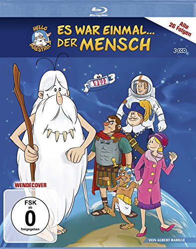 Es war einmal...Der Mensch - Alle 26 Folgen, 3x Blu-ray Disc (50 Gb) (Blu-ray)