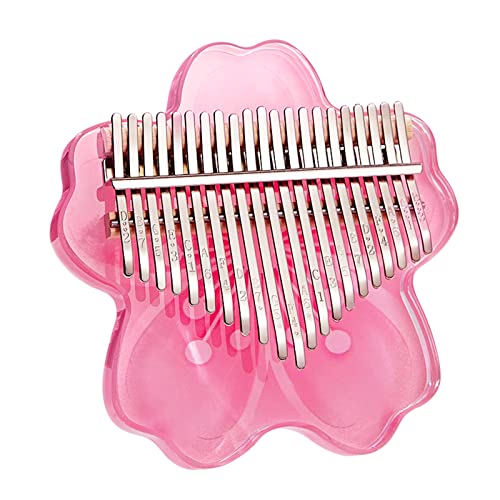 Beruf Kalimba 17/21 Tasten Daumenklavier Mit Lernanleitung Und Stimmhammer Acryl Fingerklavier Für Kinderanfänger 21 Tasten Kalimba Kits Für Anfänger Fingerklavier Kalimba Mini Daumenklavier 17 Tasten