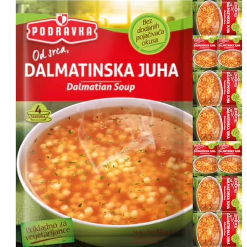 Podravka Suppe dalmatinischer Art 60 Gramm x 10 Beutel