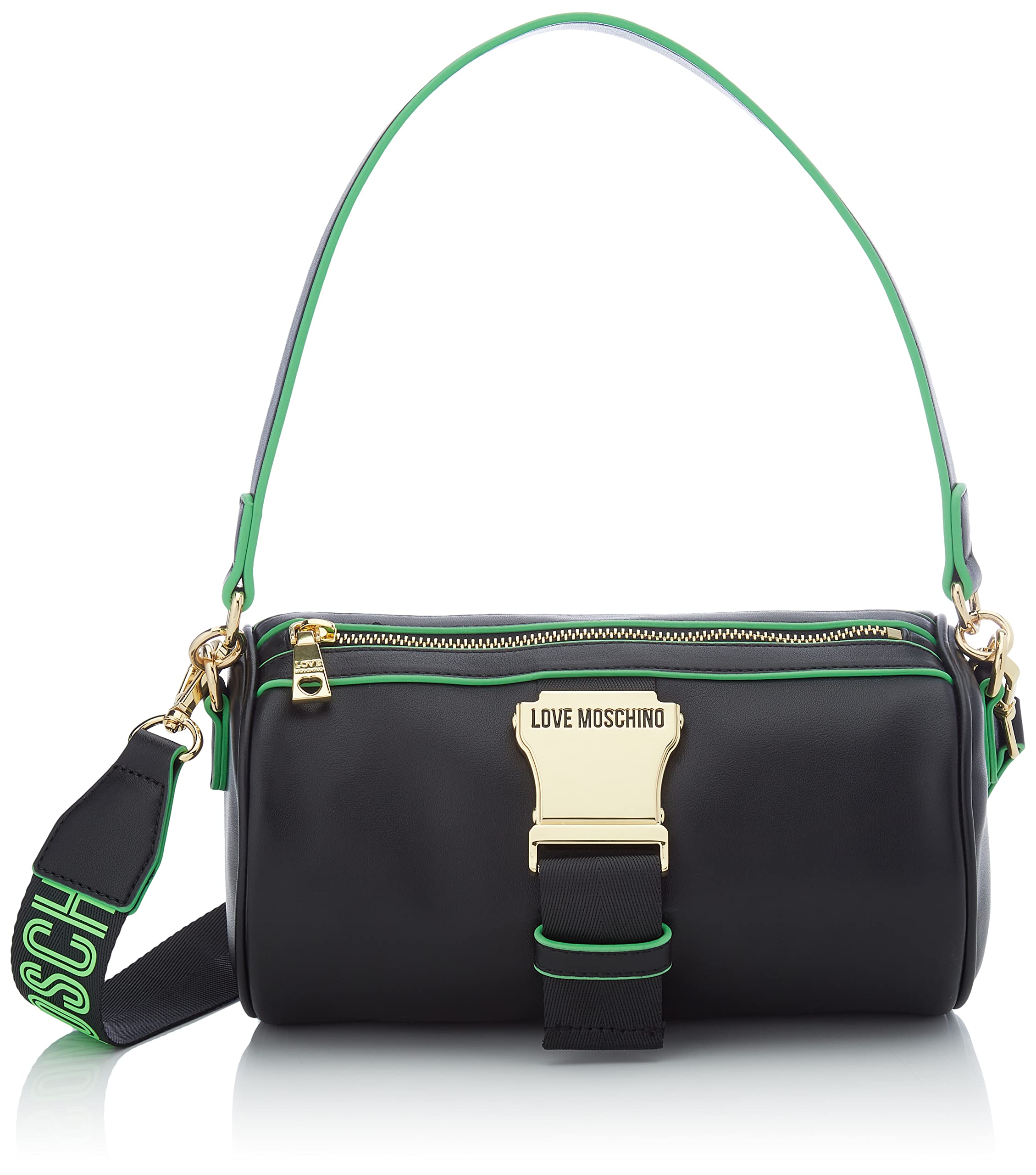 Love Moschino Damen Jc4370pp0fkh100c Handtasche, Schwarz, Einheitsgröße