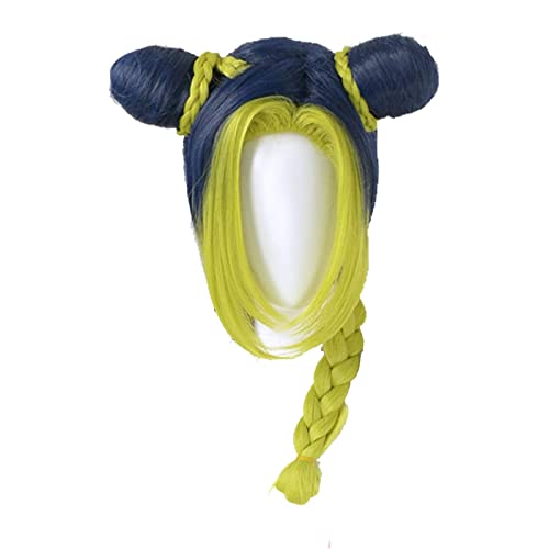 LINLINCD-Wig Anime Cosplay JoJo Bizarre Adventure - Stone Ocean Cosplay Csotume Jolyne Cujoh Cosplay Perücken Jolyne Kujo Cosplay Outfit