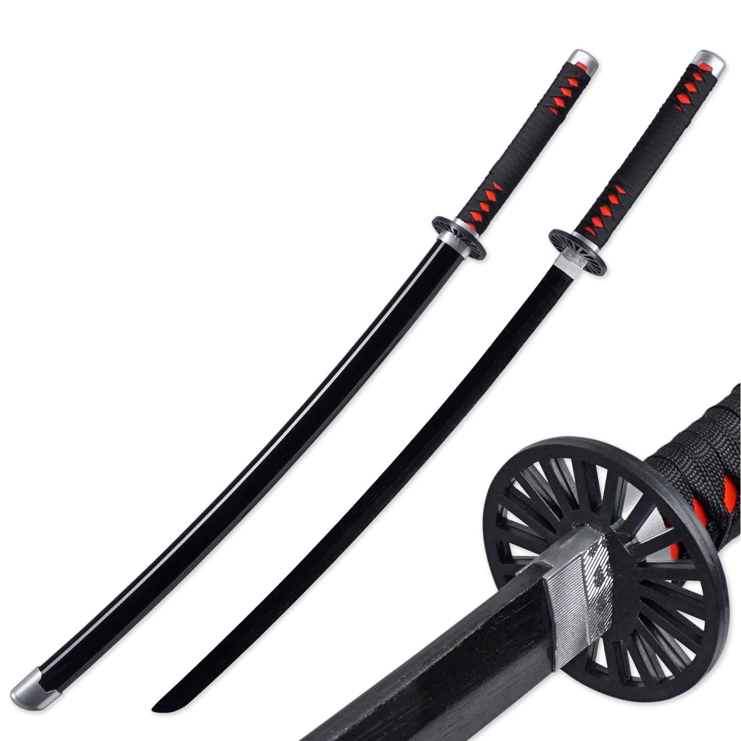 kljhld Anime Schwert Cosplay Kamado Tanjirou Schwert Katana 103cm/40 Zoll