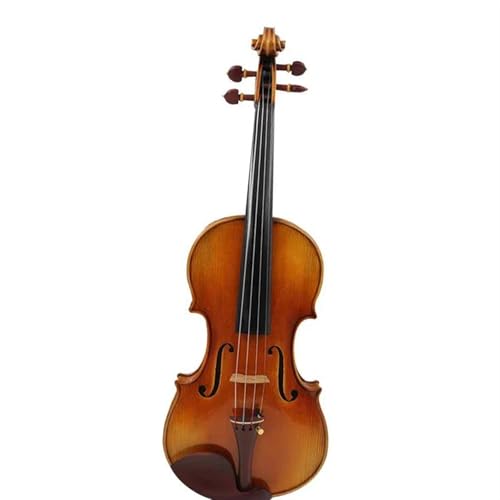 Standard Violine 4/4 Violine Ausgewähltes Massivholz Fichte Schlagfläche Mit Achteckigem Bogen Quadratischem Etui