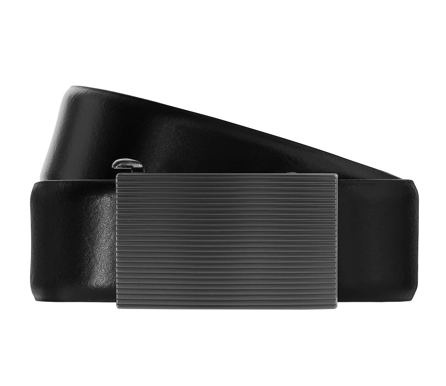 LLOYD Men's Belts Gürtel Herrengürtel Ledergürtel Schwarz 7854, Länge:110, Farbe:Schwarz