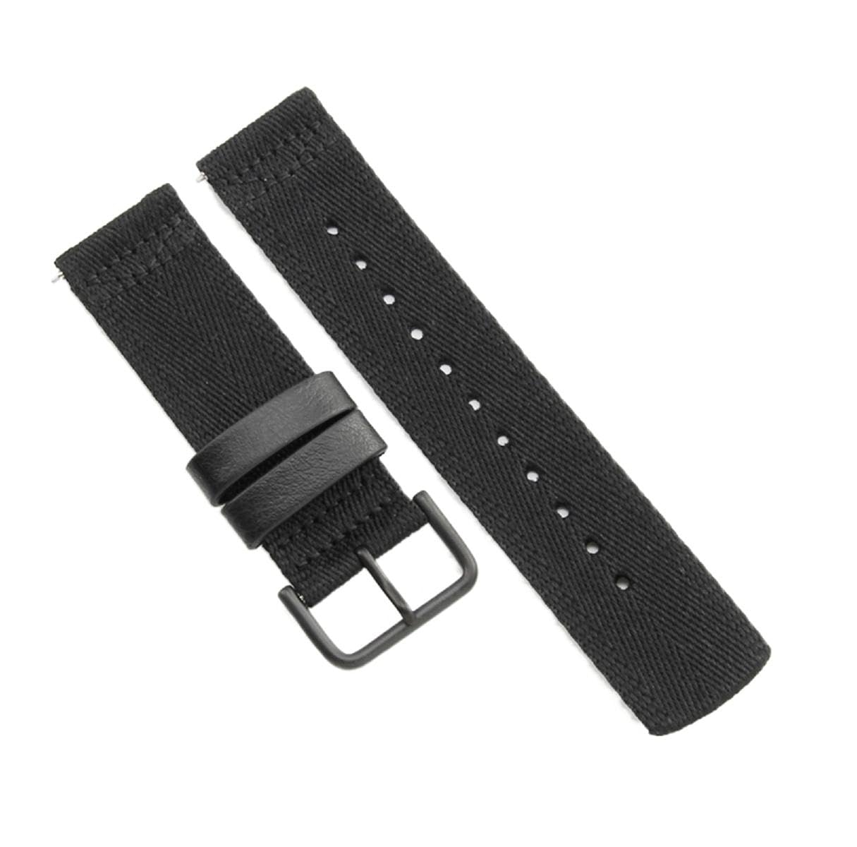 SpaRcz Armband Nylon-Canvas-Armband.Verschleißfest, Farbe 1, 24mm