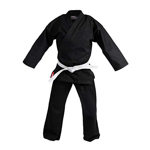 DEPICE Unisex – Erwachsene Kage Trainingsanzug, schwarz, 180cm