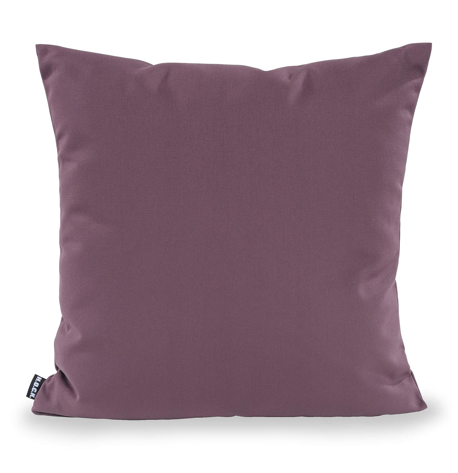 HOCK Classic Uni Outdoor Kissen inkl. Füllung 50x50cm brombeer