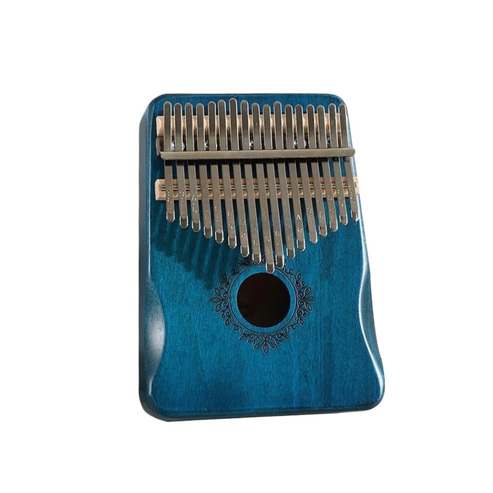 Kalimba 17-Tasten-Klavier Aus Mahagoni Kalimba Instrument Anfänger Daumenklavier Mit Zubehör Holz Akustikmusik(A)