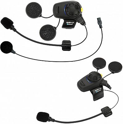 Sena SMH5D-FM-10 Bluetooth-Kommunikationssystem mit integriertem FM Tuner für Motorräder und Roller