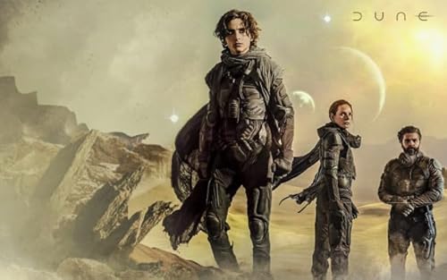 Hfmquisutron Jigsaw Puzzle 1000 Teile Science Fiction Abenteuer Film Charakter Paul.Atreides Poster Aus Holz Geeignet Für Die Familie Zu Spielen Zusammen Rg113Sm