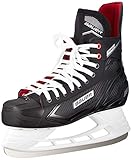 Bauer Herren Pro Skate Sr Feldhockeyschuhe, Schwarz (Schwarz-Weiss-Rot-SI 900), 46 EU