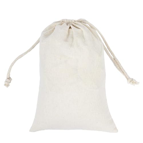 Stoffbeutel mit Kordelzug 50 stücke 3,9 "x4.7" calico baumwolle muslin kordelzug geschenk taschen for kraut tee hochzeit free favor Beutel wiederverwendbare Baumwolltasche Großhandel Jutebeutel Gesche