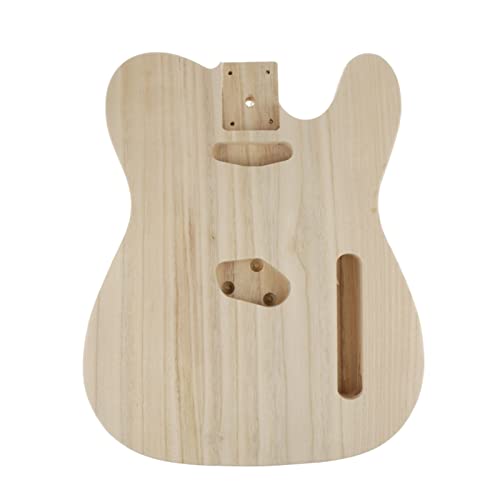 Gitarrenkörper Unfertiger Elektrischer Gitarrenkörper Fester Handcraft-Holzersatz Für Gitarre DIY. Teilkasten Gitarrenkörper