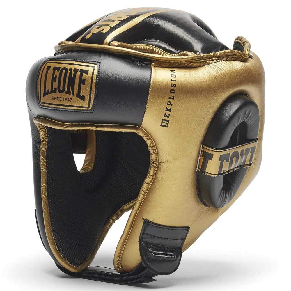 LEONE 1947 Unisex – Erwachsene Boxhelm, Gold, M