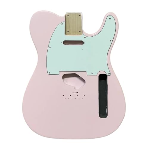 E-Gitarren-Körper DIY Halbzeug-Modifikationssatz E-Gitarre (Color : Pink)