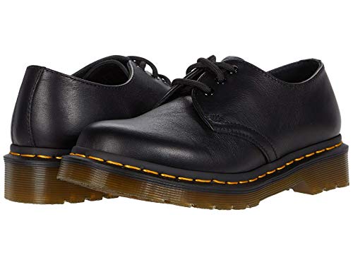 Dr. Martens Damen 1461 Derbys, Schwarz Schwarz Virginia 001, 43 EU