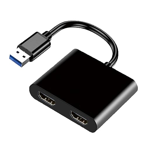 Video-Adapter, 5 Gbit/s für Handy, Laptop, USB 3.0 auf PD-Konverter, 3-in-1-USB-Dockstation, Hub-Dockstation für Handy, Laptop, unterstützt 7/8/8.1/10