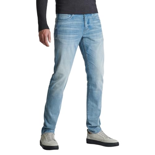 PME Legend Herren Jeans NIGHTFLIGHT - Regular Fit - Blau - Bright Comfort Light W28-W40 79% Baumwolle Stretch, Größe:28W / 30L, Farbvariante:Bright Comfort Light BCL