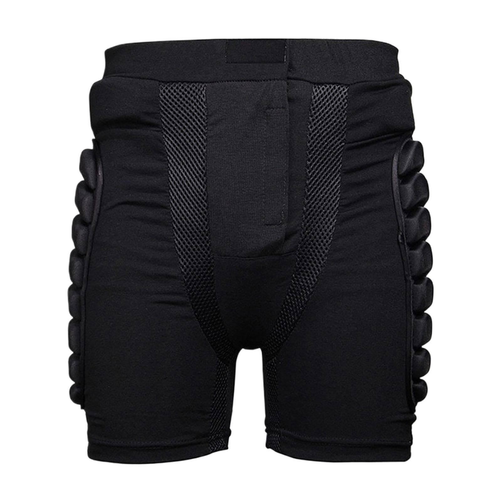 Po-Schutzhose – praktische Radlerhose, Skating-Shorts, Skating-Hinternschutz, Hüftschutz, Crash-Hosen, Radler-Shorts zum Skifahren, Skaten, Snowboarden