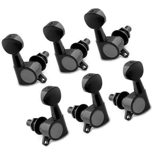 Strings Tuning Pegs Mechaniken Für Gitarre 6er-Pack vollständig versiegelte Vintage-Ersatzteile für E-Gitarren-Stimmkupplungen (Color : 3/4)