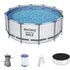 Bestway Steel Pro Max Frame Pool Komplett-Set Ø 366 x 122 cm