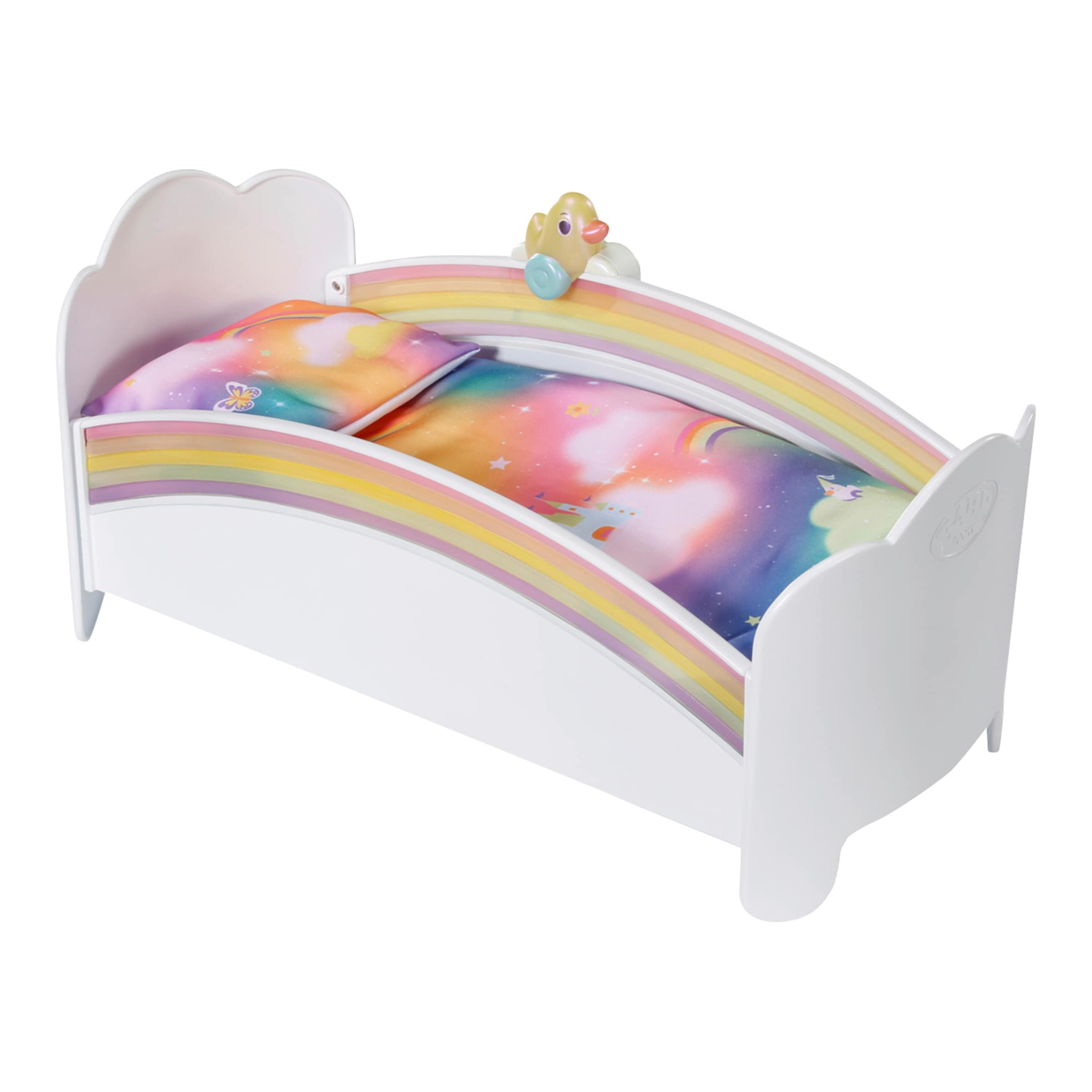 Zapf Creation Baby Born Puppen Bett Regenbogen