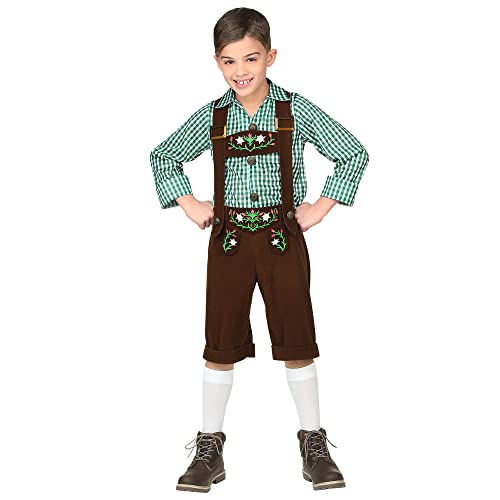 "BAVARIAN" (shirt, lederhosen) - (140 cm / 8-10 Years)