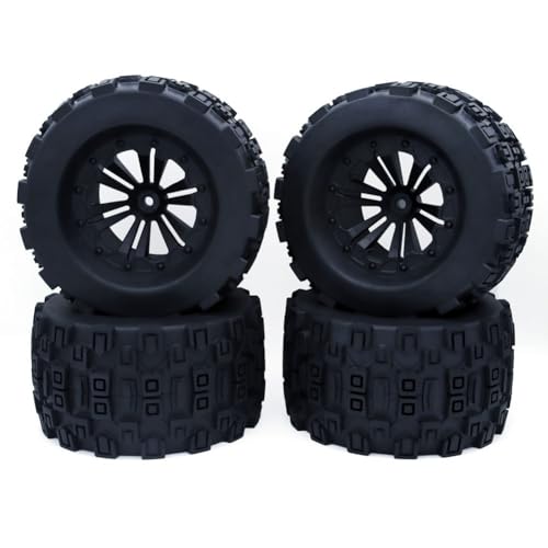 Kangtm 4 STK 125 mm 1,9 Beadlock-Felgenreifensatz für 1/10 RC Crawler Car TRX4 RC-4WD D90 Axial SCX10 II III, F