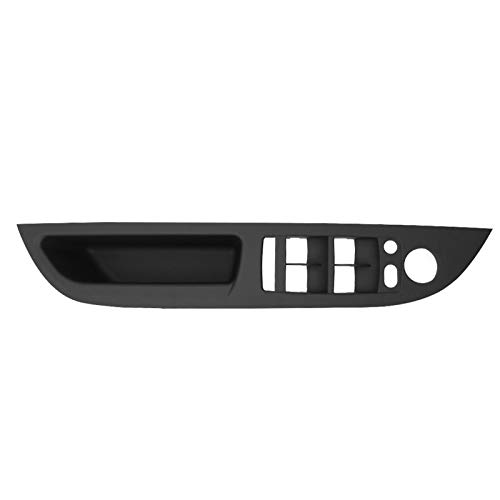 DOFABI Fensterschalterblende vorne Links Fahrersitz, for, for 5er E60 2008-2010 Autoersatz Autozubehör Türgriff(Black)