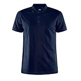 Craft Herren Core Unify Poloshirt Polohemd, blau, L