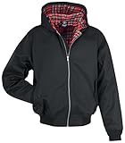 Brandit Hooded Canterbury Jacke, schwarz, Gr. XL