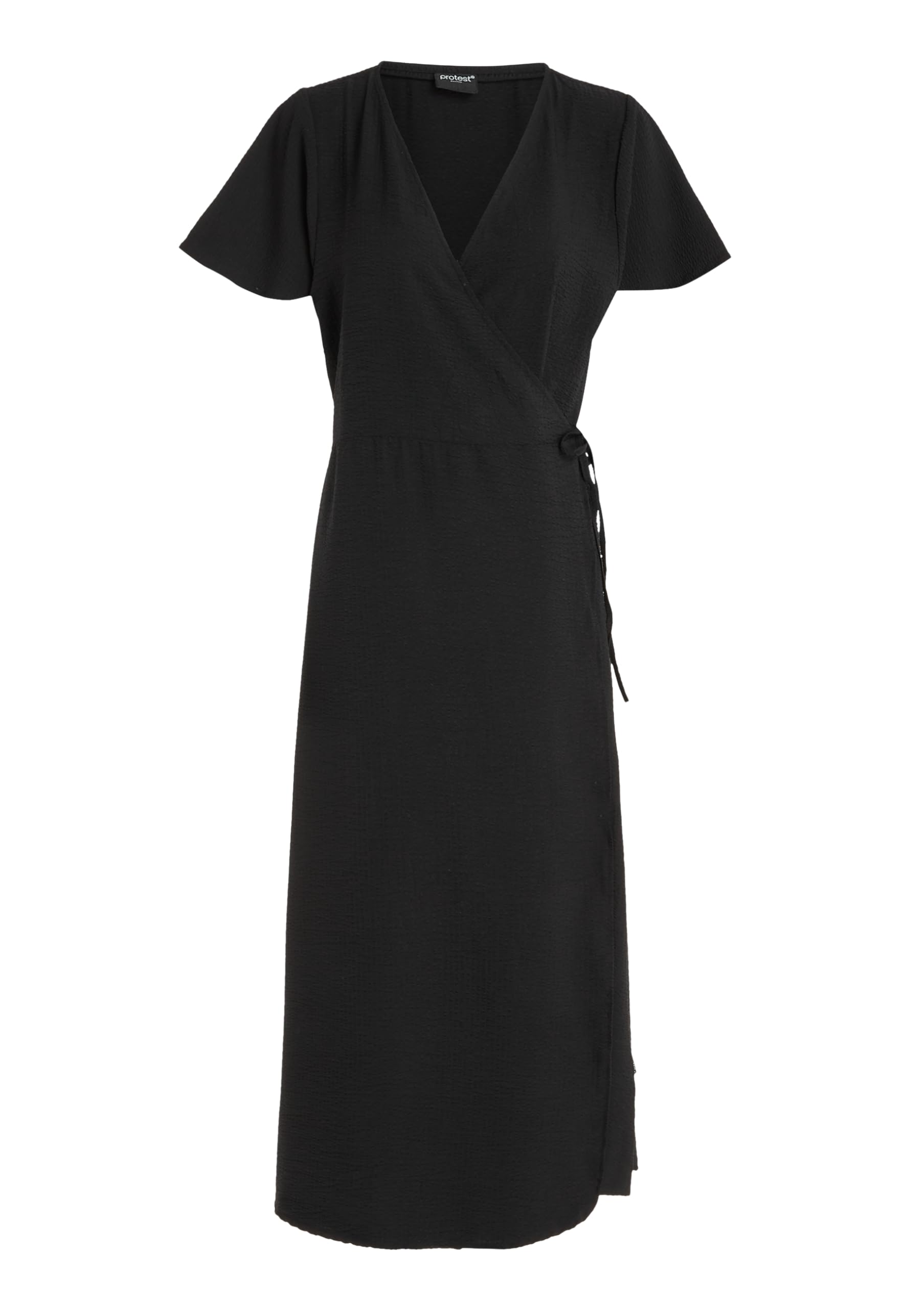 Protest Ladies Wickelkleid PRTAMARA True Black L/40